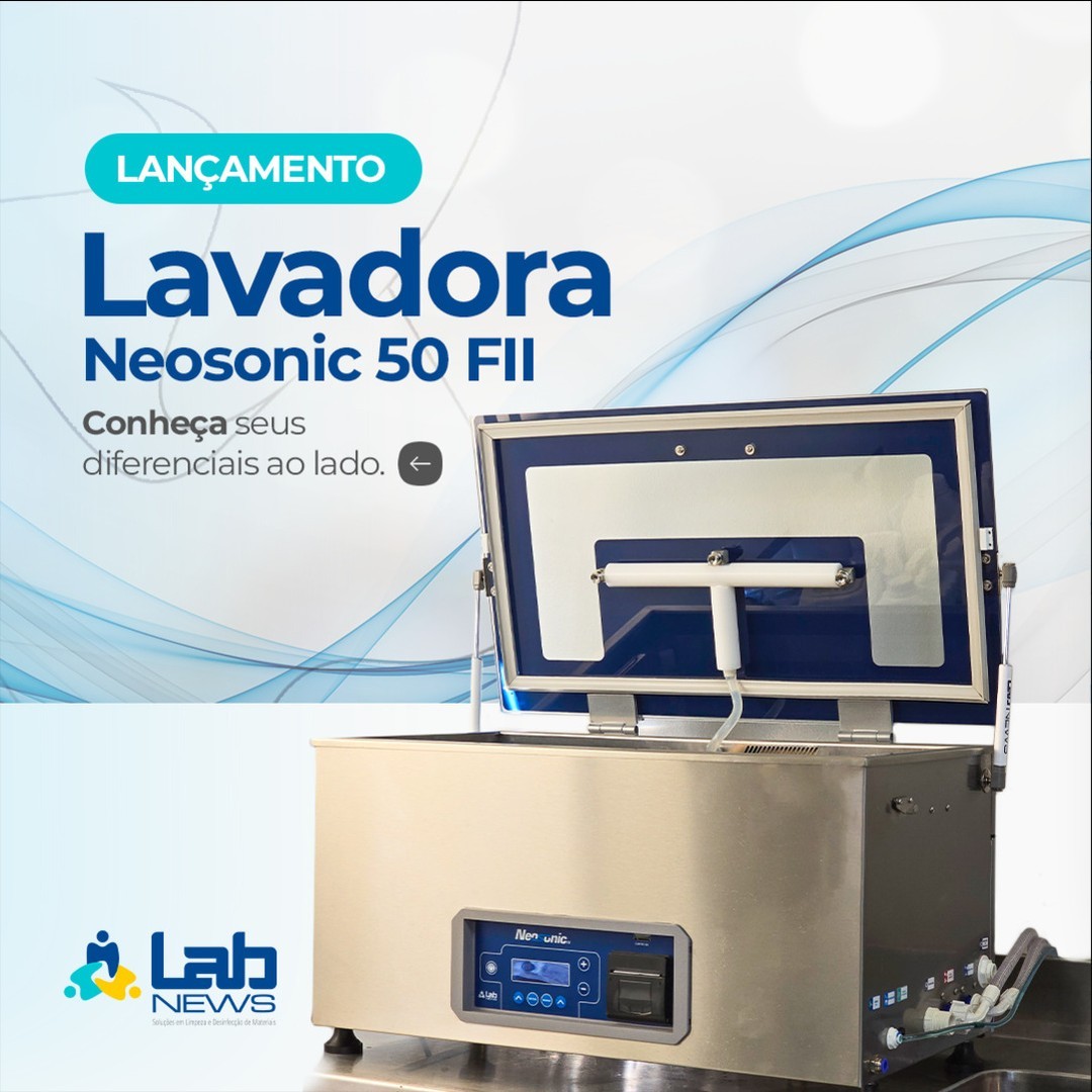 Lançamento Neosonic: nova geração de lavadora ultrassônica hospitalar
